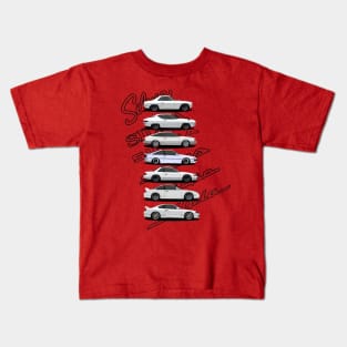 Nissan Silvia Generations Kids T-Shirt